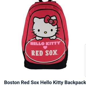 BRAND NEW HELLO KITTY RED SOX BACKPACK